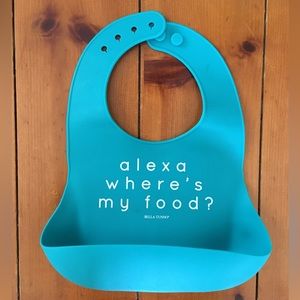 Bella Tunno funny silicone baby bib